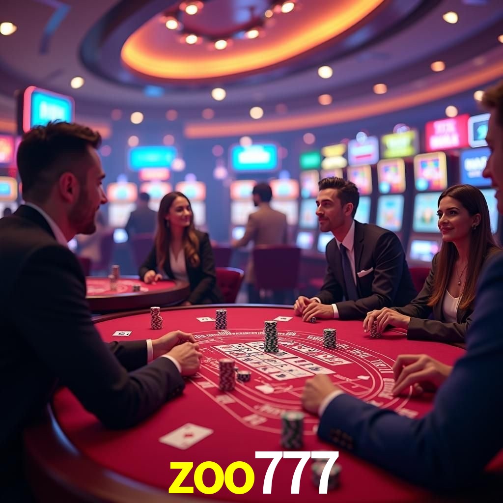 A Experiência Imersiva dos Cassinos Ao Vivo no zoo777